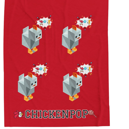 Roblox Chick Velveteen Plush Blanket Red