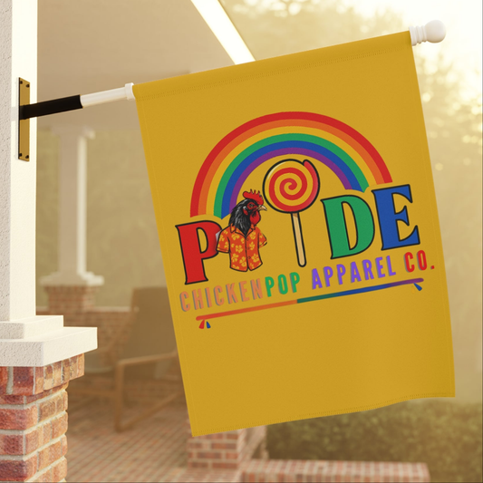 Pride Garden Flag, Vibrant LGBTQ+ Banner for Home Decor, Celebration Flag for Pride Month, Colorful Outdoor Decoration