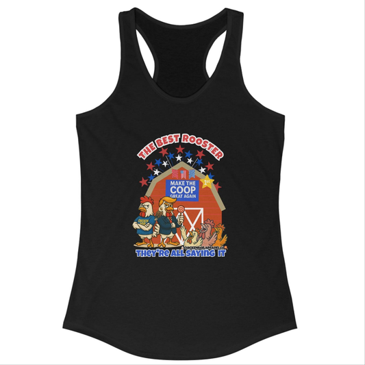 The Best Rooster Racerback Tank They're ALL Saying It