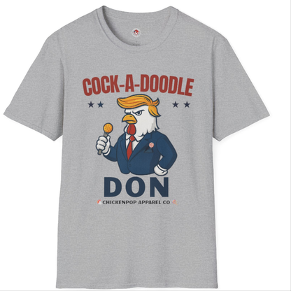 Cock-a-Doodle-Don T-Shirt – Pocket Pop Edition