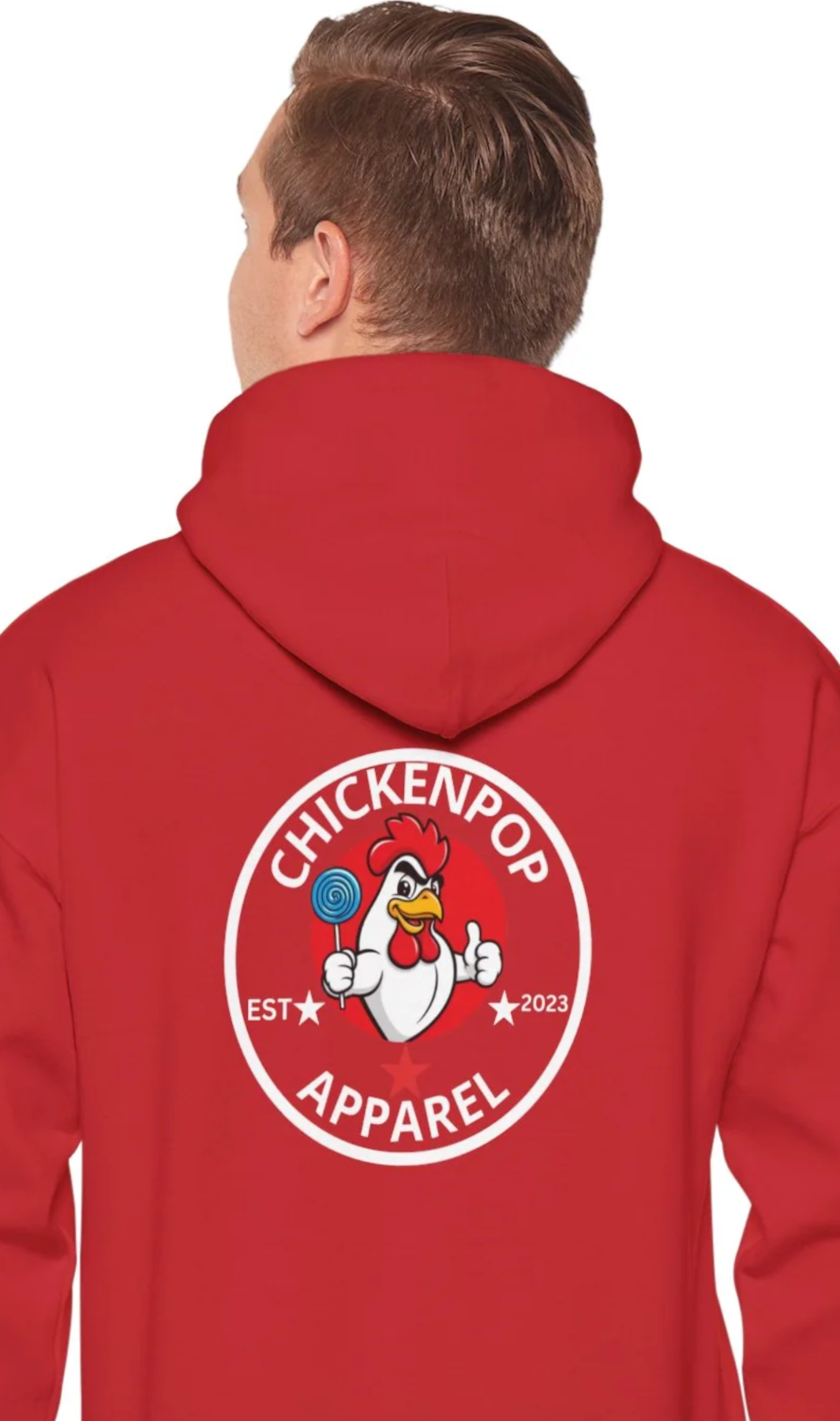 Original  Logo Unisex Hoodie - ChickenPop Arm Logo Edition