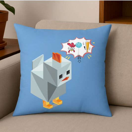 Roblox Chick Spun Polyester Square Pillow