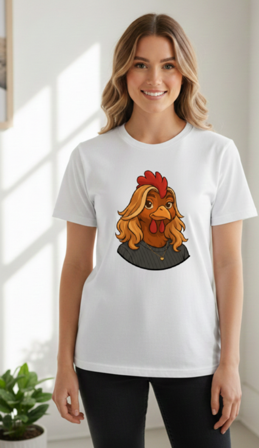 GET CLUCKED™ Custom T-Shirt — Turn Your Photo Into a Chicken 🐔