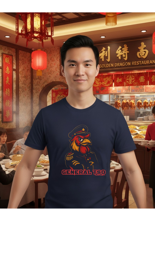 General Tso – The Spiciest Rooster in the Coop Unisex T-Shirt