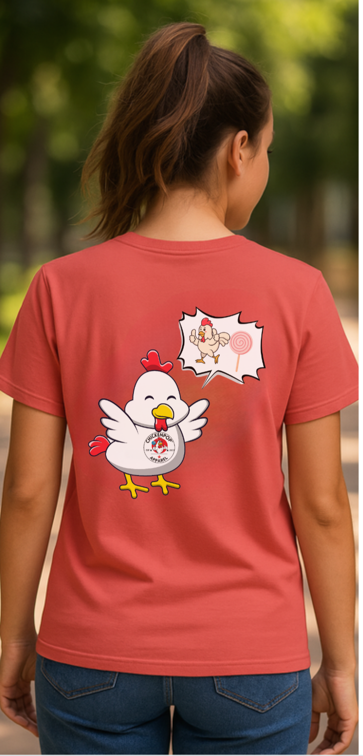 Big Chick Energy Double Team Logo Shirt
