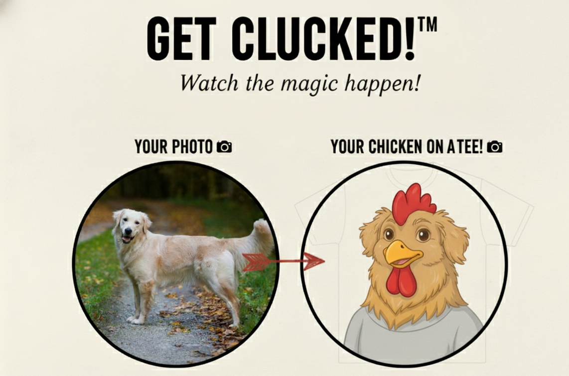 REQUIRED: Custom Cluckified™ Art Illustration Fee (1 Subject)