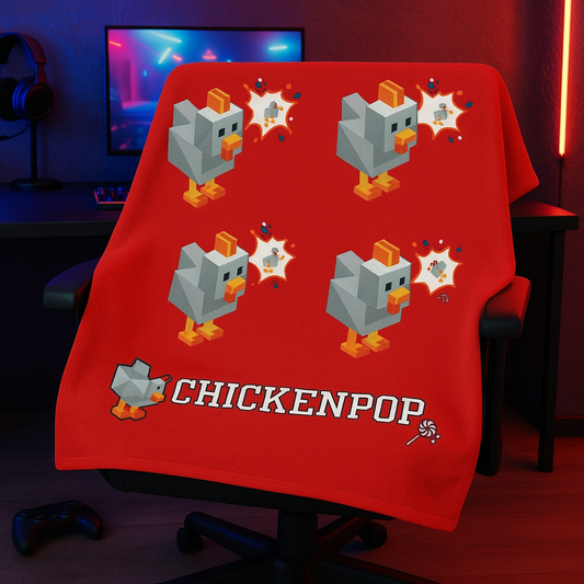 Roblox Chick Velveteen Plush Blanket Red