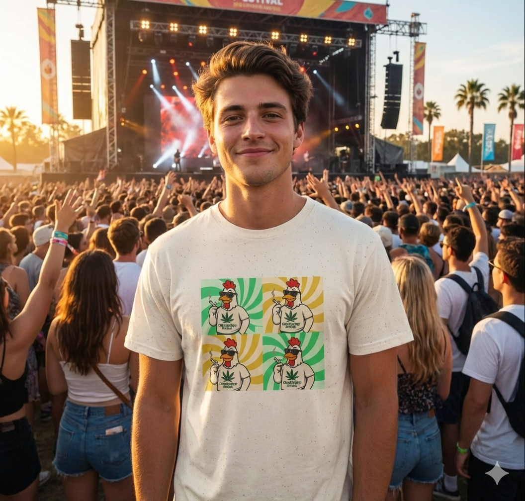 🌿Coop Daddy 420 Warhol Edition - High-Impact Tee