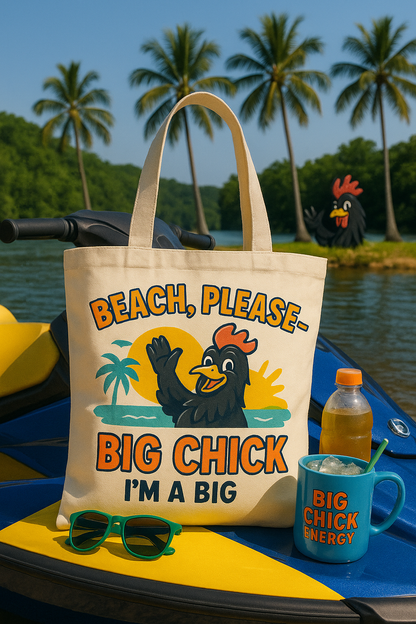 Beach, Please! Summer Bundle – Tank, Tote & Mug + Free Bonus Gift 🌴🐔