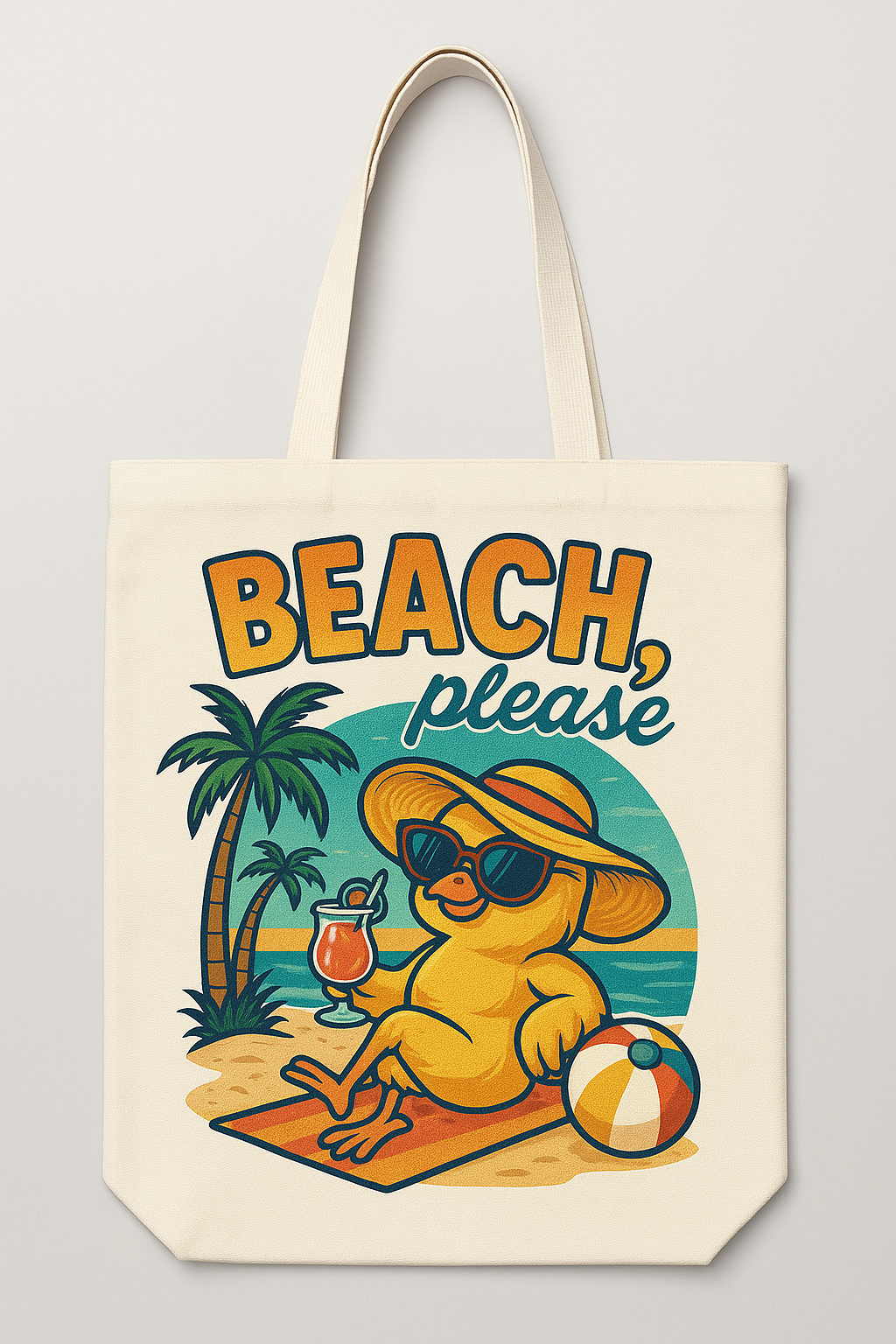 Beach, Please! Summer Bundle – Tank, Tote & Mug + Free Bonus Gift 🌴🐔