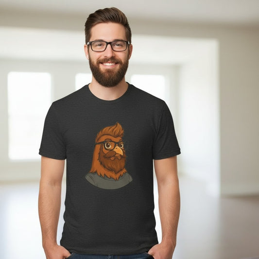 Your Photo. Our Art. Your Shirt. (Get Clucked!™) Turn Into A Chicken Tee - Chickenpop Apparel Company